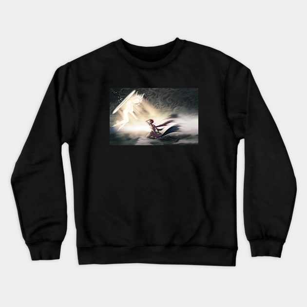 A vision Crewneck Sweatshirt by iisjah